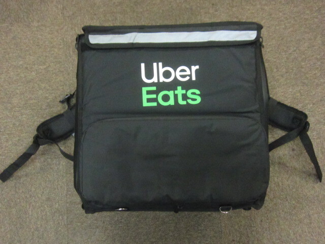 ウーバーイーツ　Uber Eats　保温バッグ　リュックサック　ウバッグ　キャンプバッグ　鞄　配達バッグ　バックパック　03099_画像1