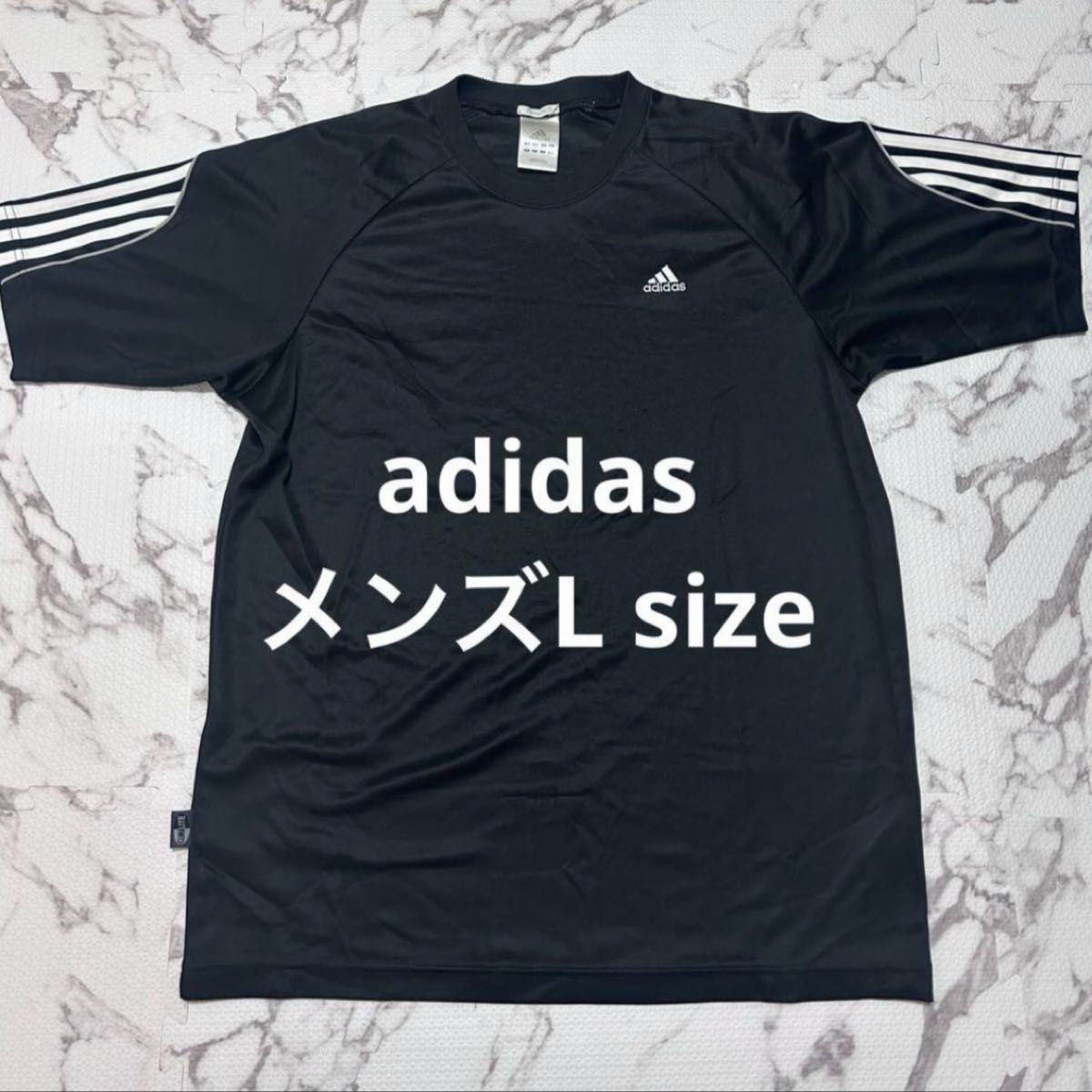 adidas tシャツ  半袖　ジム　スポーツウェア　アウトドア　メンズ　L