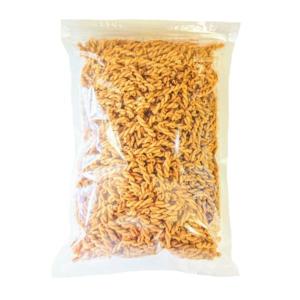 パスタスナック 1000g 旨塩味 チャック袋 FRIED PASTA SNACK SALTY TASTE 1kg 黒田屋_画像2