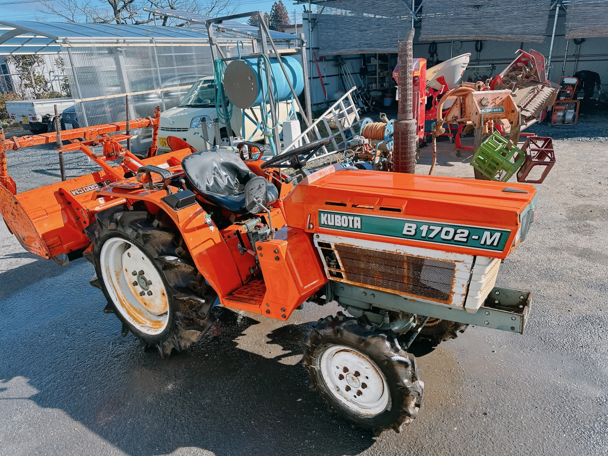 動作OK KUBOTA クボタ トラクター B1702DT 稼働時間734時間 D950 茨城県常陸大宮市 0310い1 駐_画像4