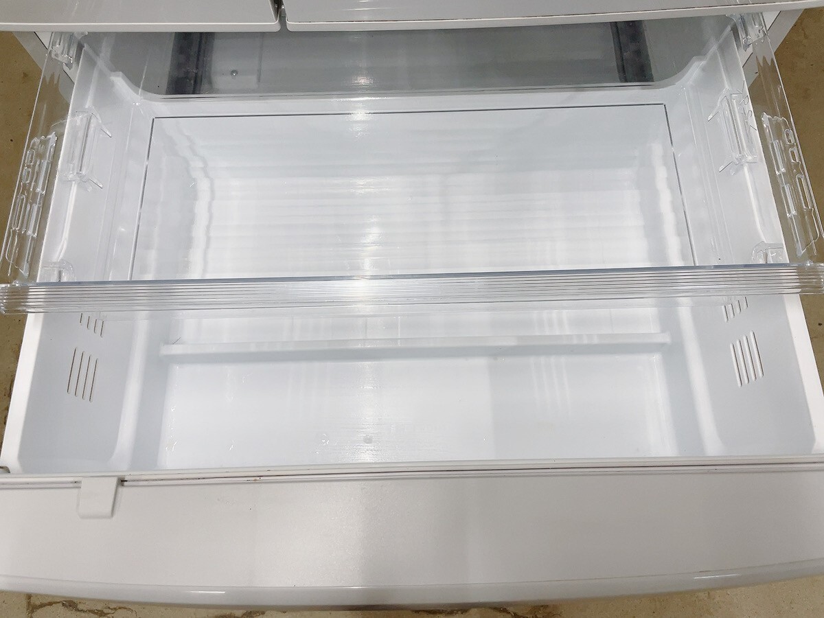 訳あり パナソニック Panasonic ノンフロン冷凍冷蔵庫 NR-FT46A-H 455L 2014年製 6ドア ※製氷タンク欠品 冷蔵庫 茨城 0321あわ1 M 家E_画像8