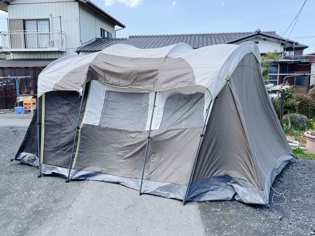 中古 Coleman コールマン WeatherMaster 10-PERSON SCREENED TENT 10人用 テント 2000008678 キャンプ アウトドア 0330あら3 M 160_画像3