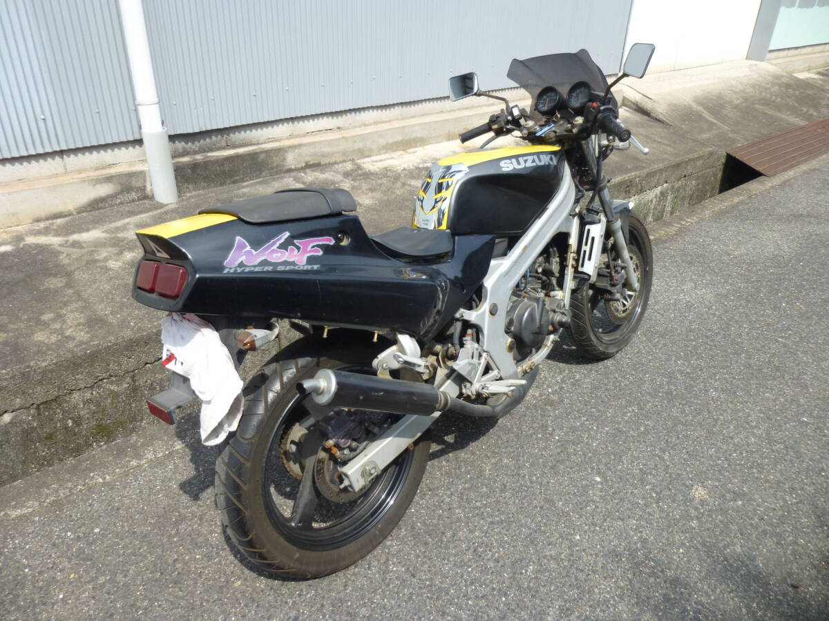 スズキ　ウルフＷｏｌｆ１２５　ＮＦ１３Ａ　中古実働　_画像2