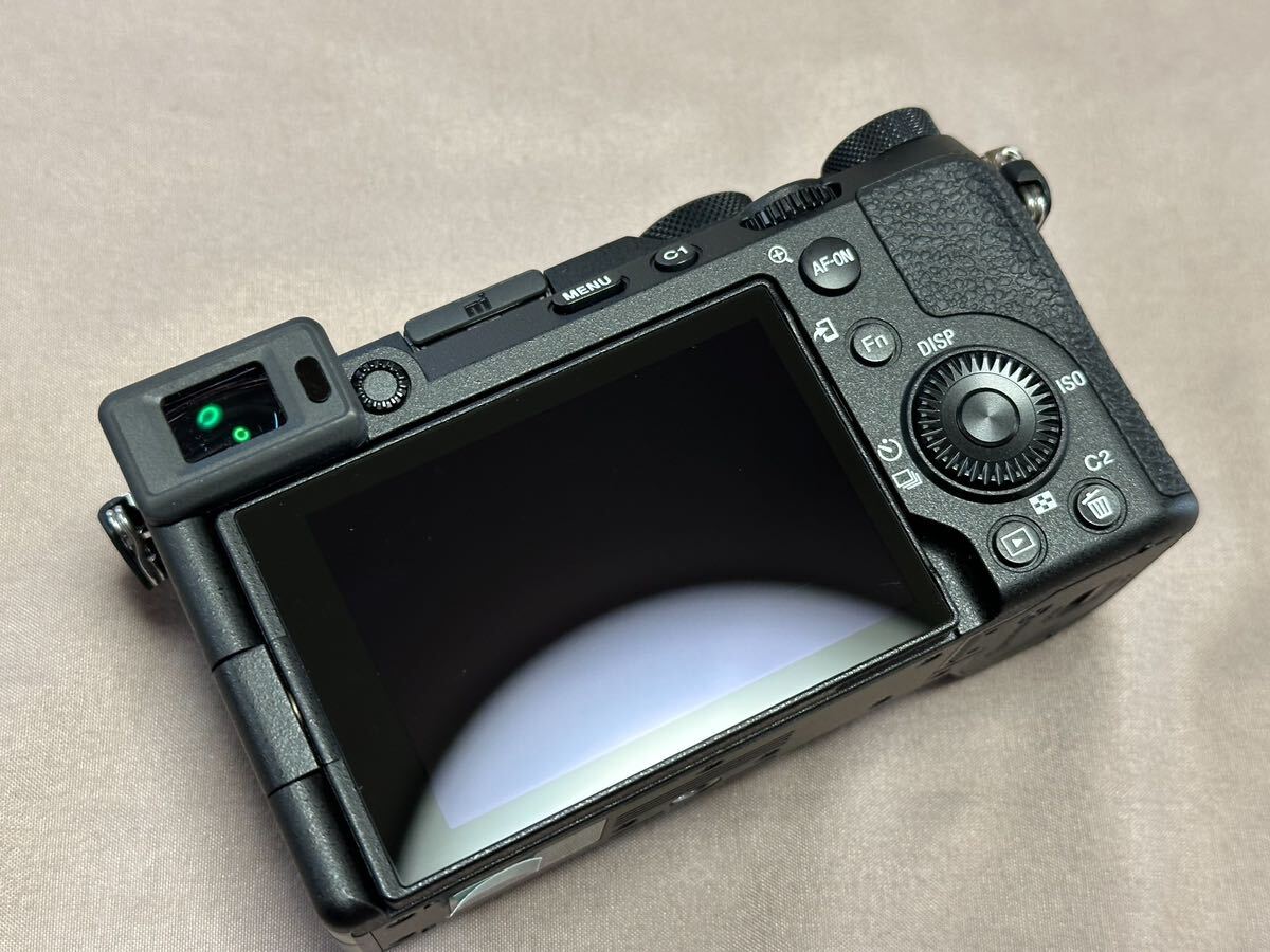 【1円スタート】SONY α7CR ILCE-7CR B ブラック ボディ 35mmフルサイズ ミラーレスカメラ a7cr ソニー【美品】_画像4