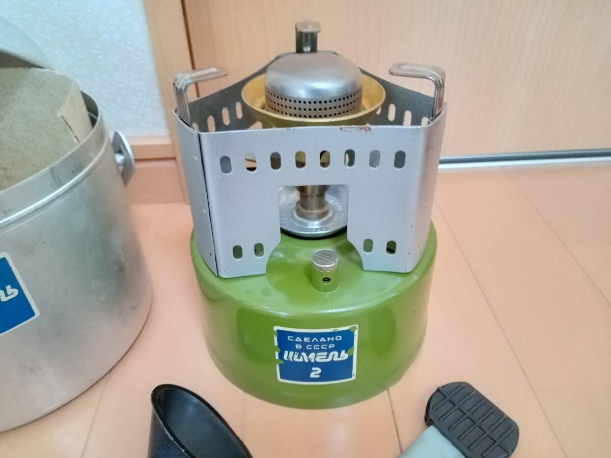 品 ソビエト製 シュメル2 黄緑色 ガソリンストーブ ラスト品 検 品 ソビエト製 シュメル2 黄緑色 ガソリンストーブ ラスト品 検