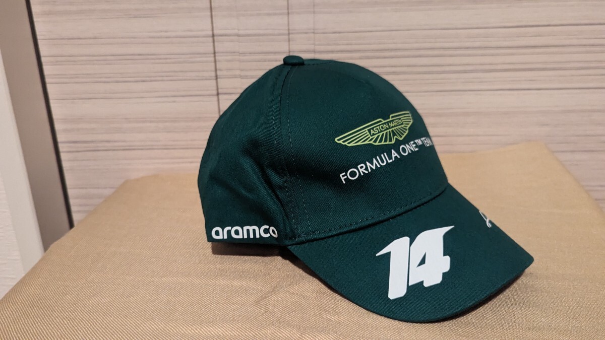 アストンマーティンF1チーム2023キャップ フェルナンドアロンソ レプリカ　未使用新品_画像4