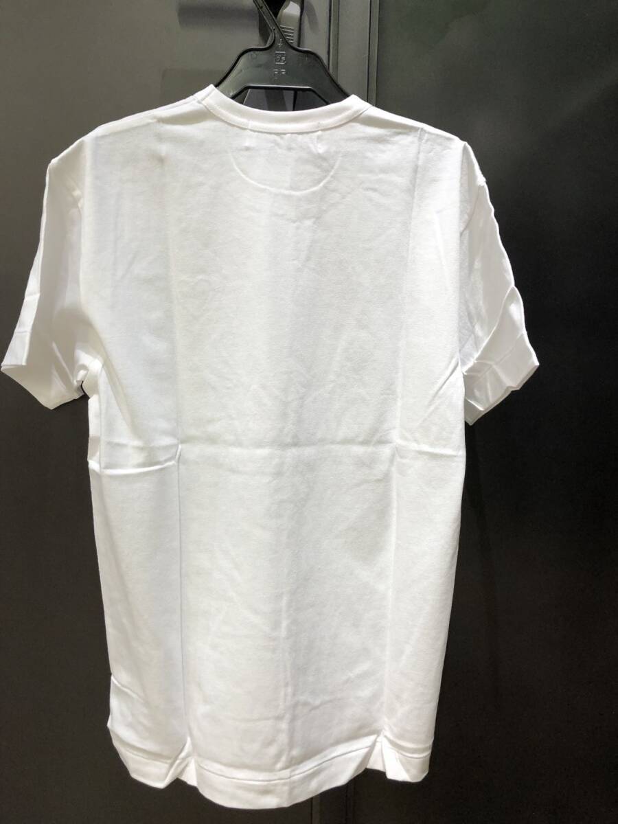 COMME des GARCONS PLAY Tシャツ　白×迷彩ハート　メンズLサイズ　AZ-T242