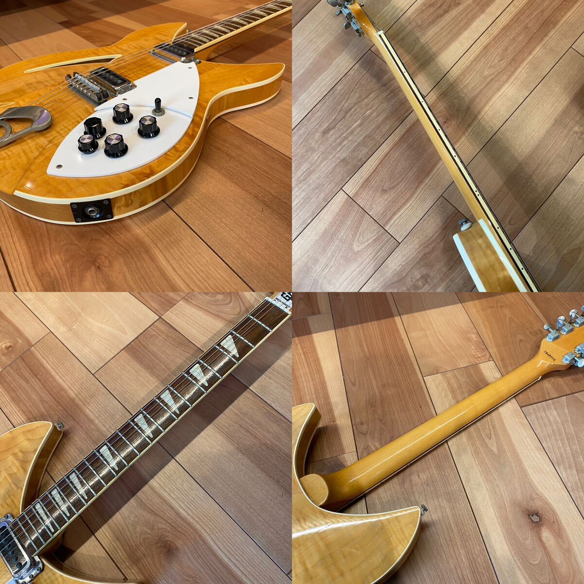 Greco グレコ RG-120 & Gibson アコギ ハードケース おまけ( Rickenbacker 360 12 Model) 12弦 1994年製 日本製 リッケンバッカーモデル_画像7