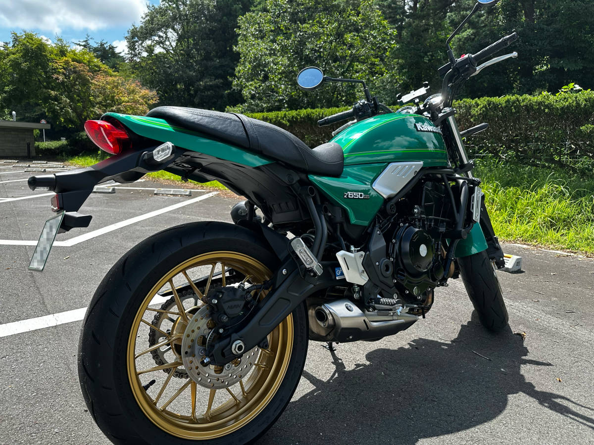 カワサキ/Z650RS キャンディエメラルドグリーン ETC付 低走行 極上車_画像5