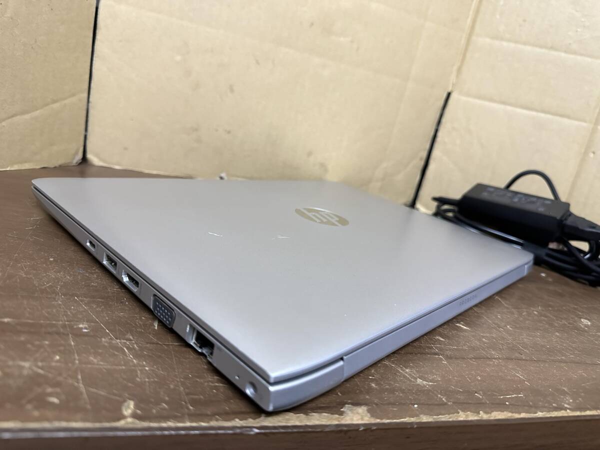 HP 第8世代 i7-8550U SSD250GB メモリ8GB Intel UHD620 M.2無線LAN Type-C ProoBook 430 G5_画像8