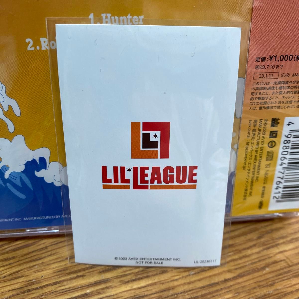 LIL LEAGUE リルリーグ 初回限定版　CD