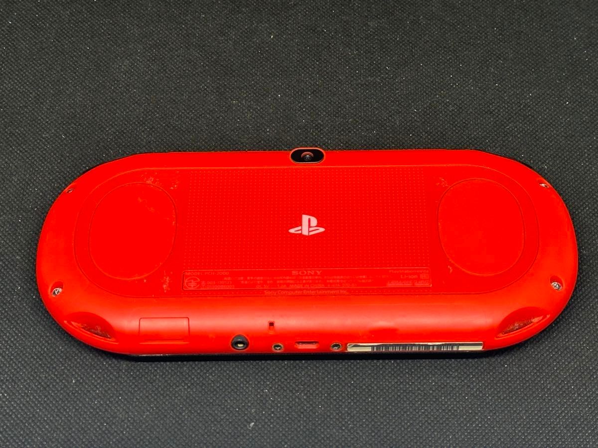 PlayStation Vita PCH-2000 ブラック レッド　アナログスティック不良