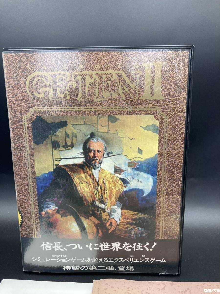 1円〜 GETEN Ⅱ ゲテンⅡ 大海信長伝 下天  PC-9801 3.5 2HD ゲームディスク 1993 シュミレーション ゲーム レトロゲーム 信長の画像2