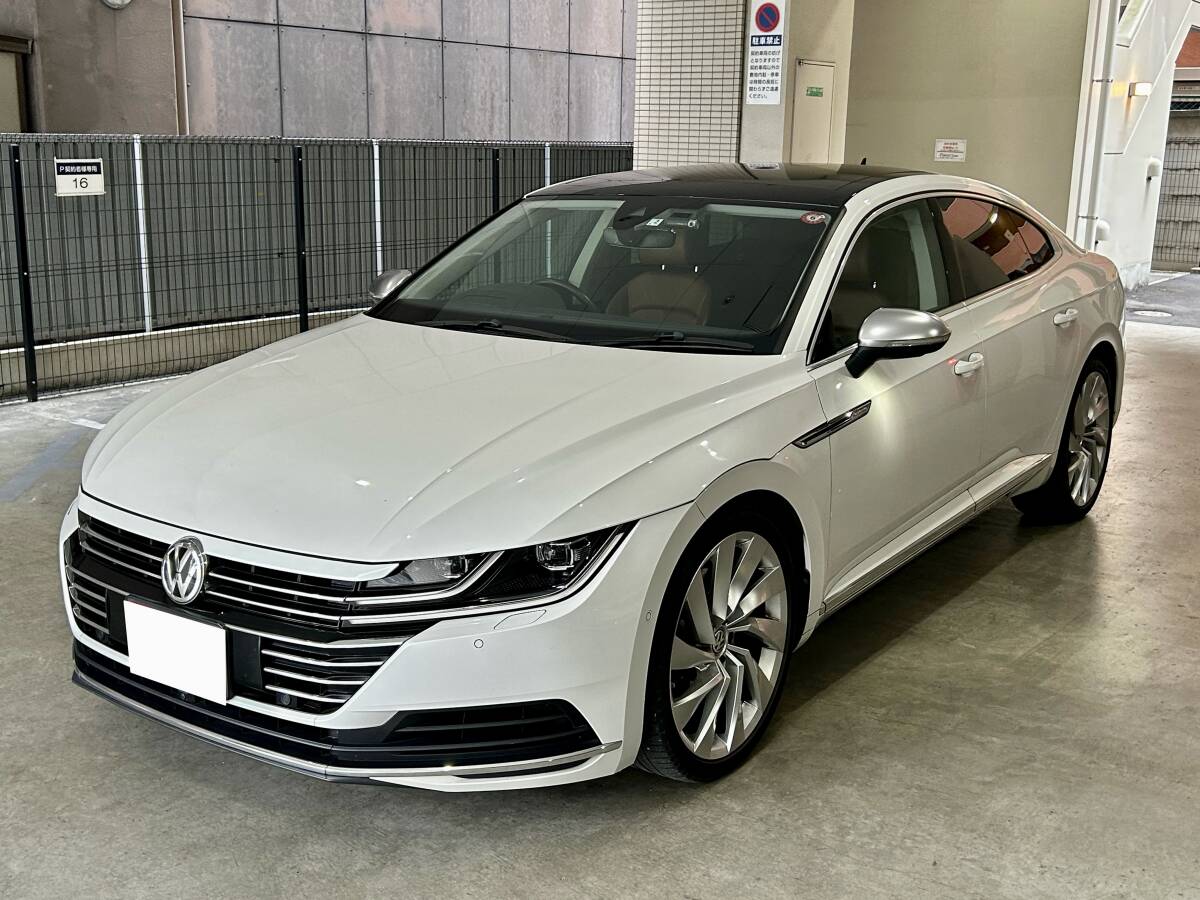 【再出品なし】VW アルテオン TSI 4モーション 4WD エレガンス パノラマサンルーフ 車検2年付 ☆法人ワンオーナー／正規ディーラー整備車輌の画像1