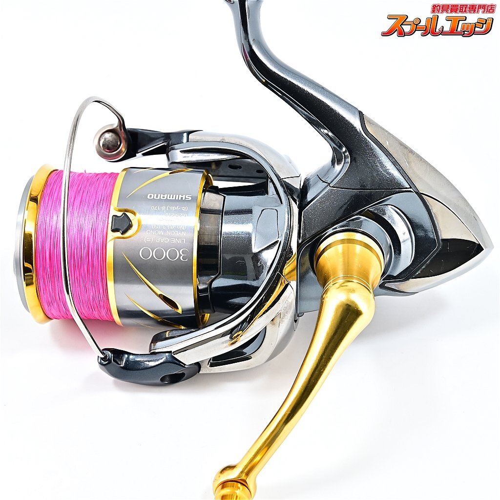 ★☆【シマノ】 14ステラ 3000HG 夢屋34mmアルミラウンドノブ装着 SHIMANO STELLA★☆m34433_画像6