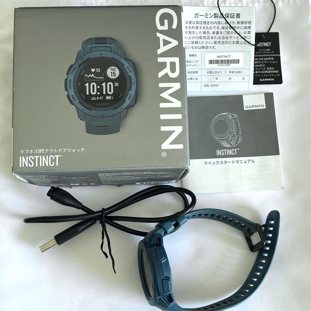 GARMIN タフネス GPS アウトドアウォッチ INSTINCT