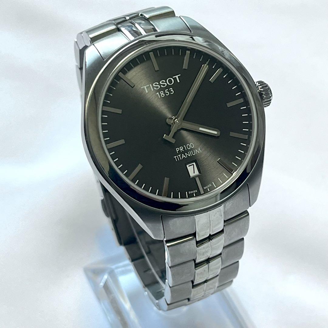 TISSOT PR100 TITANIUM クォーツ_画像2