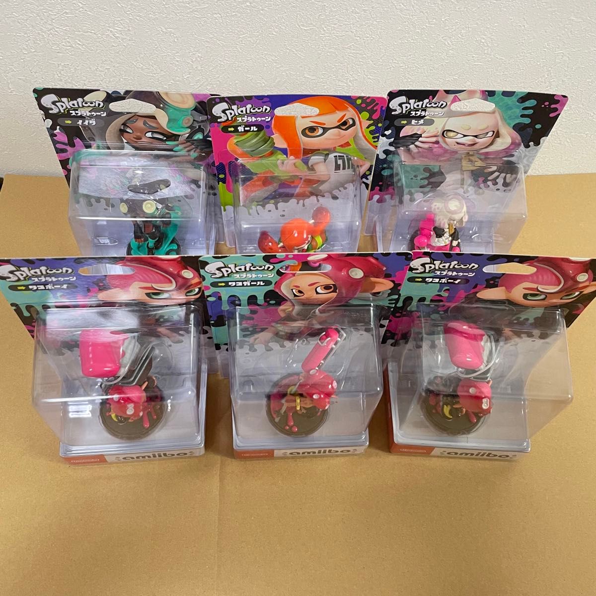 【新品未開封】スプラトゥーン amiibo まとめ売り 6点