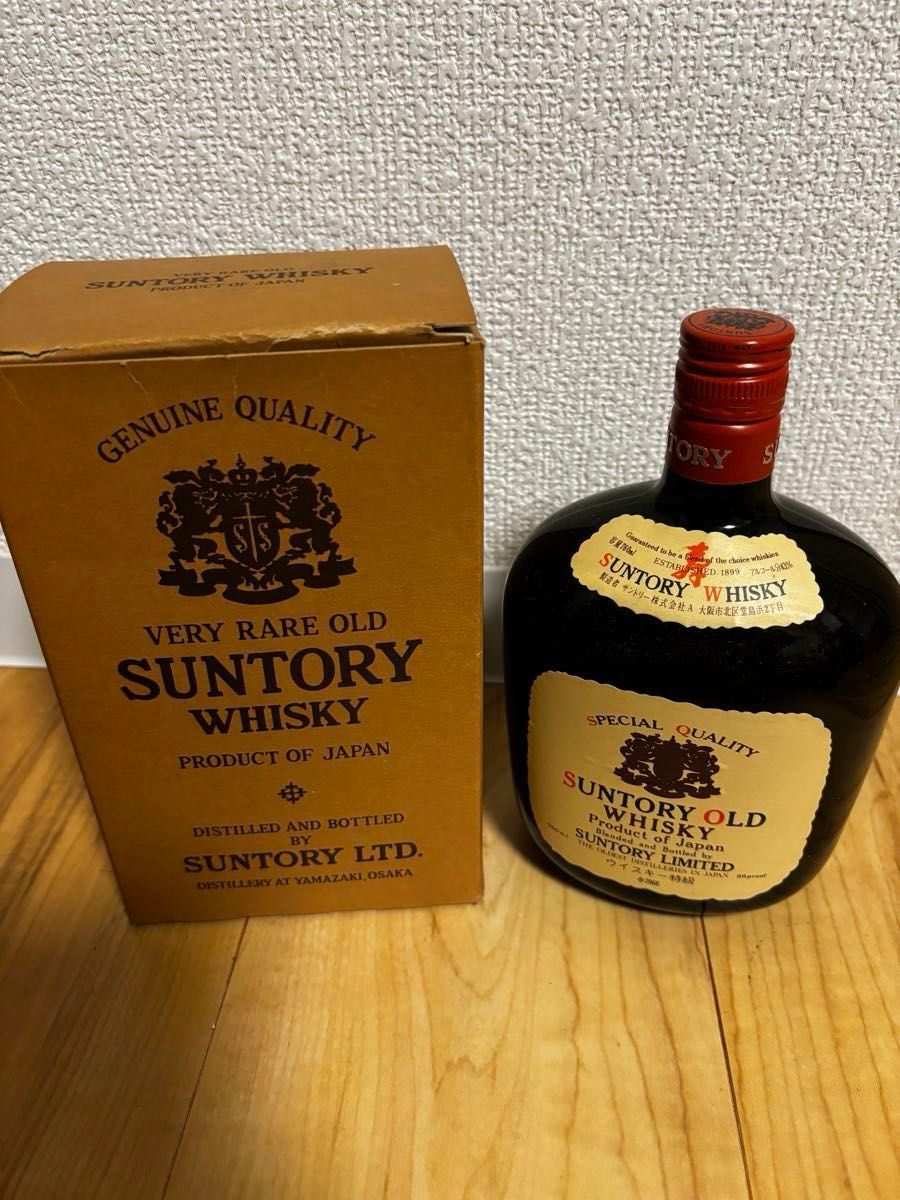 SUNTORY サントリー ウイスキー　very rare old 新品未開封  古酒 箱付 特級