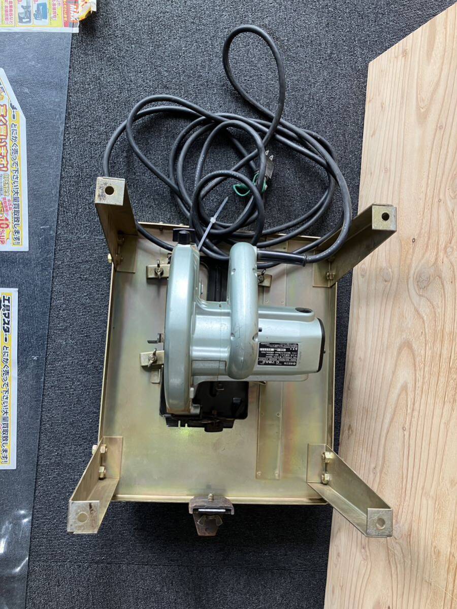 テーブルソー 電動工具 HITACHI マルノコ盤 丸ノコ 100V 日立工機 C 7BA2の画像3