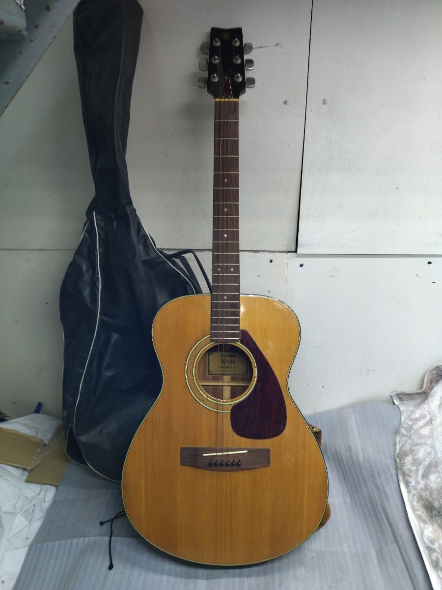 あみち♡プロフ必読 Yamaha FG-130 アコースティックギター Yahoo!オークション - YAMAHA ヤマハ アコースティックギター FG