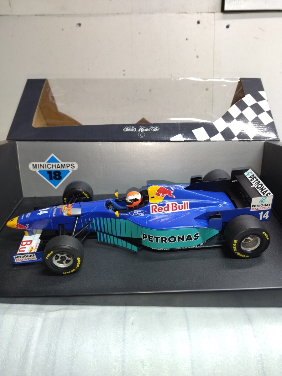 ミニチャンプス 1/18 1996年 ザウバー フォード Zetec C15 J・ハーバート_画像1