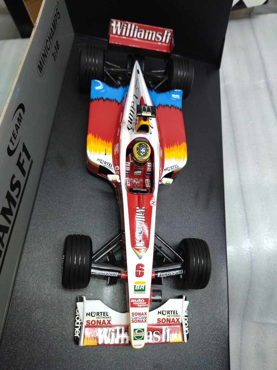 ミニチャンプス PMA 1/18 Williams ウィリアムズ FW21 R.シューマハ 1999 #6 180990006_画像7