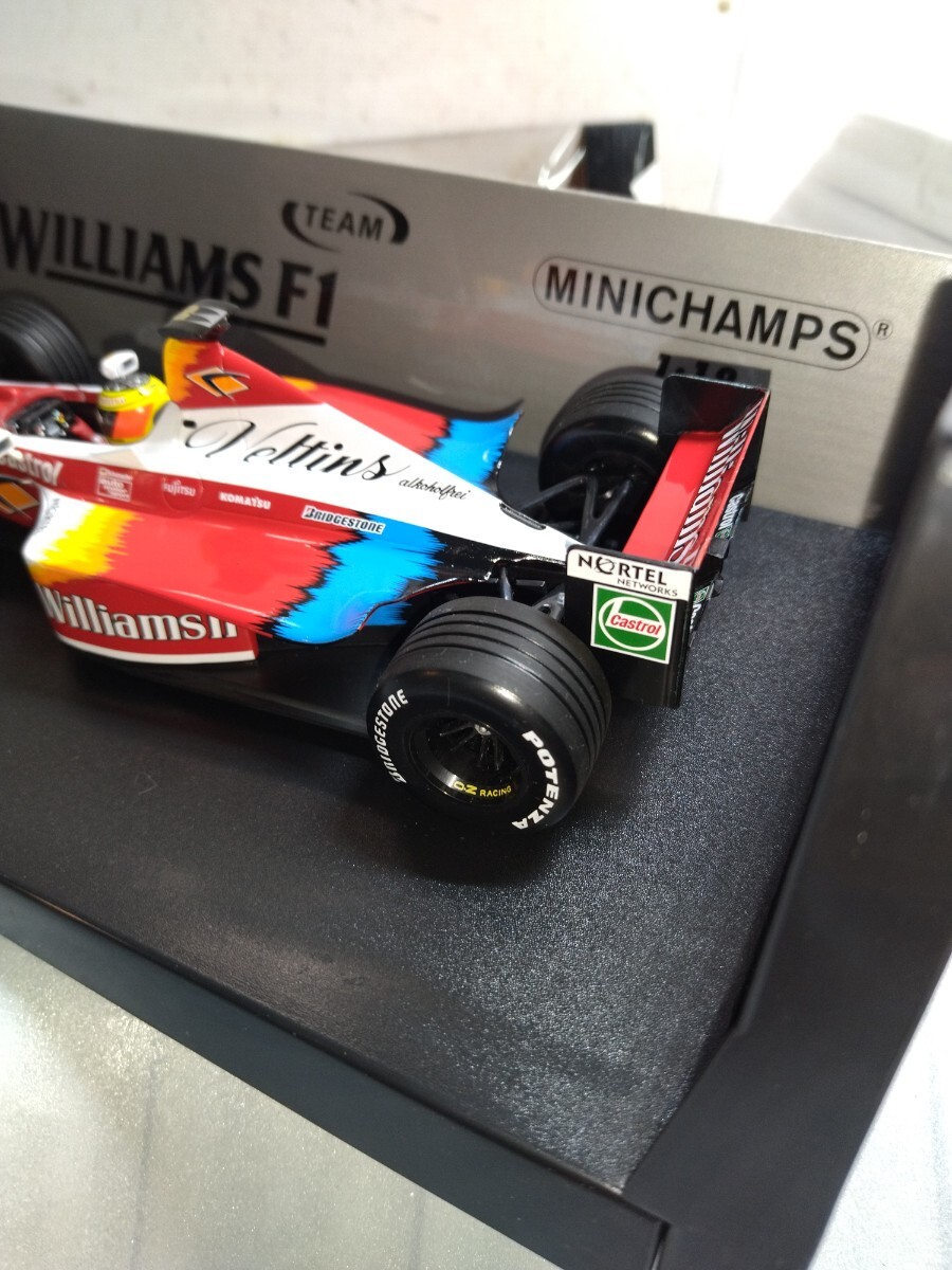 ミニチャンプス PMA 1/18 Williams ウィリアムズ FW21 R.シューマハ 1999 #6 180990006_画像9