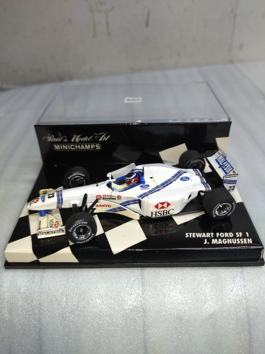 ミニチャンプス 1/43 スチュワート フォード SF1 J.MAGNUSSEN MINICHAMPS PMA_画像1