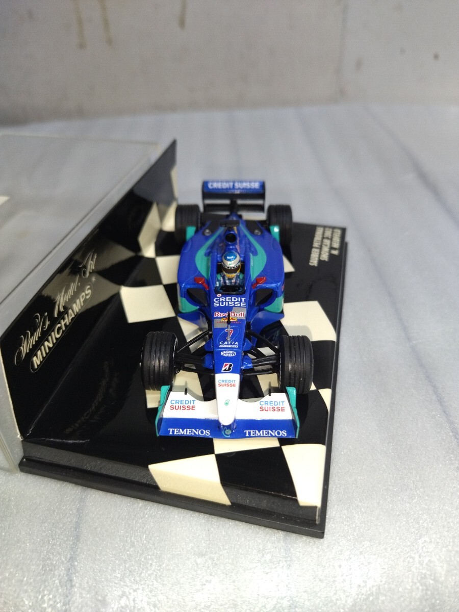 ミニチャンプス PMA 1/43 SAUBER PETRONAS ザウバーペトロナス Showcar 2002 N.ハイドフェルド_画像6