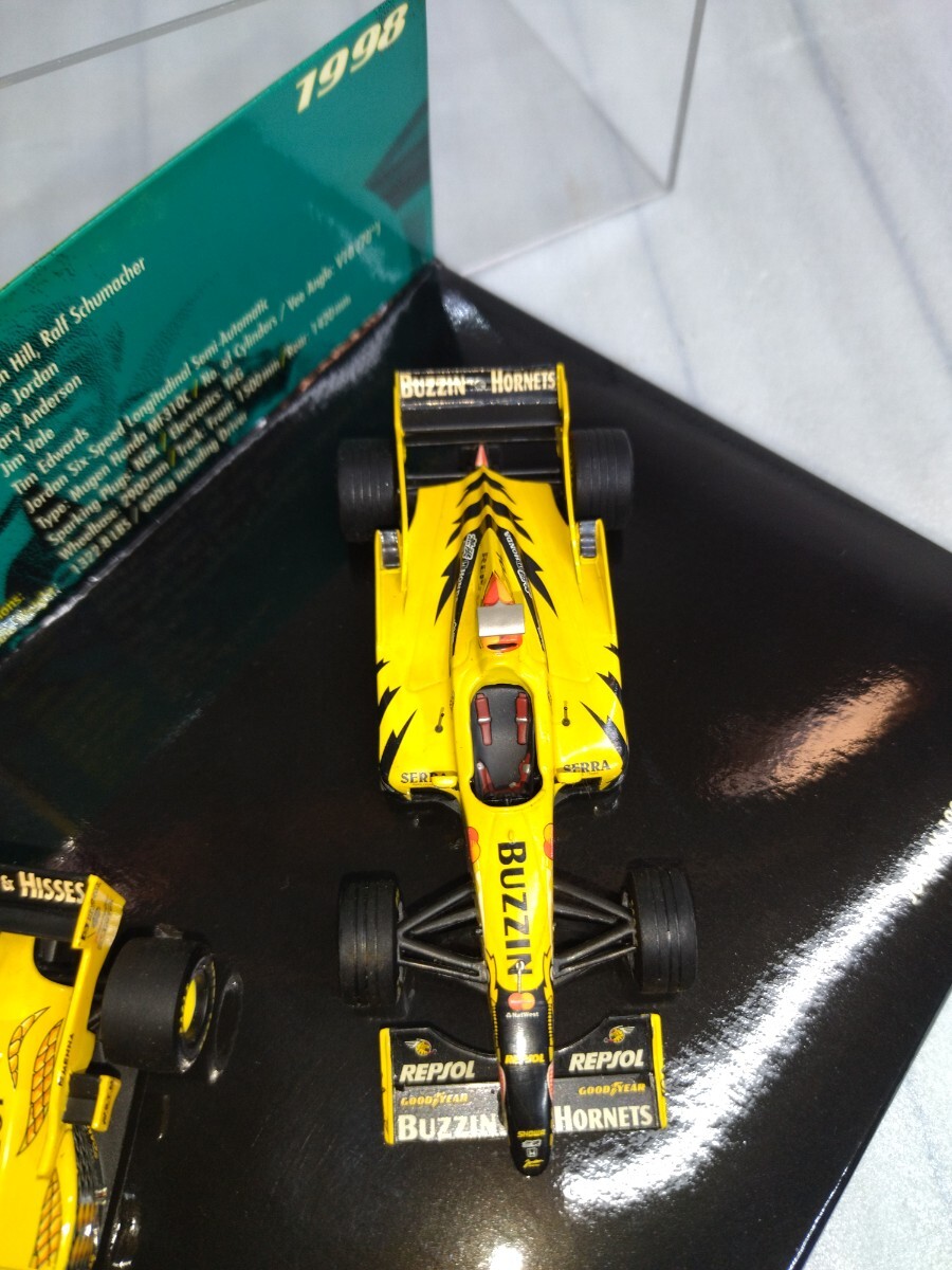 ミニチャンプス PMA 1/43 JORDAN 197 PEUGEOT 1997/JORDAN 198 MUGEN HONDA 1998/ジョーダン プジョー 無限 ホンダ_画像7