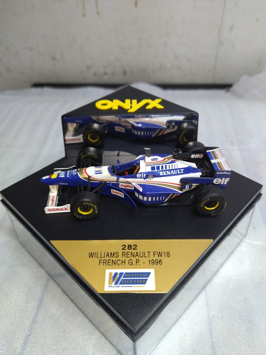 ONYX 1/43 ウィリアムズ ルノー FW18 フランスGP 1996 オニキス 282_画像1