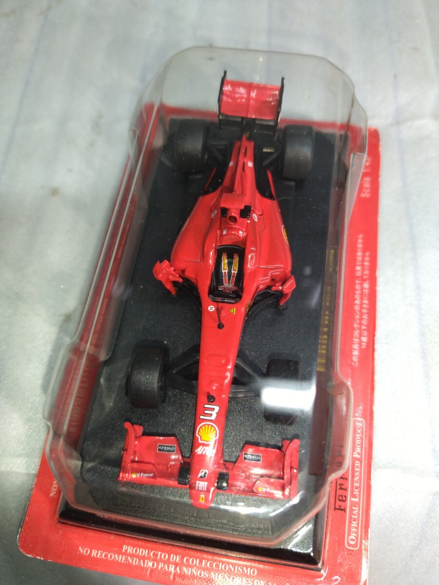未開封 アシェット 公式フェラーリF1コレクション Ferrari F60 2009 Giancarlo Fisichella 1/43 ミニカー フィジケラ 模型のみの画像3