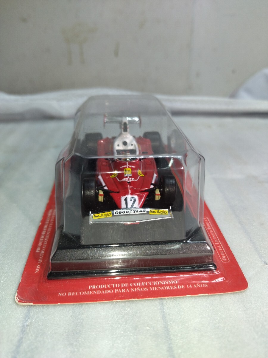 未開封 アシェット 公式フェラーリF1コレクション Ferrari 312T・1975 Niki Lauda 1/43スケール ミニカー 模型のみ ニキ・ラウダ_画像4