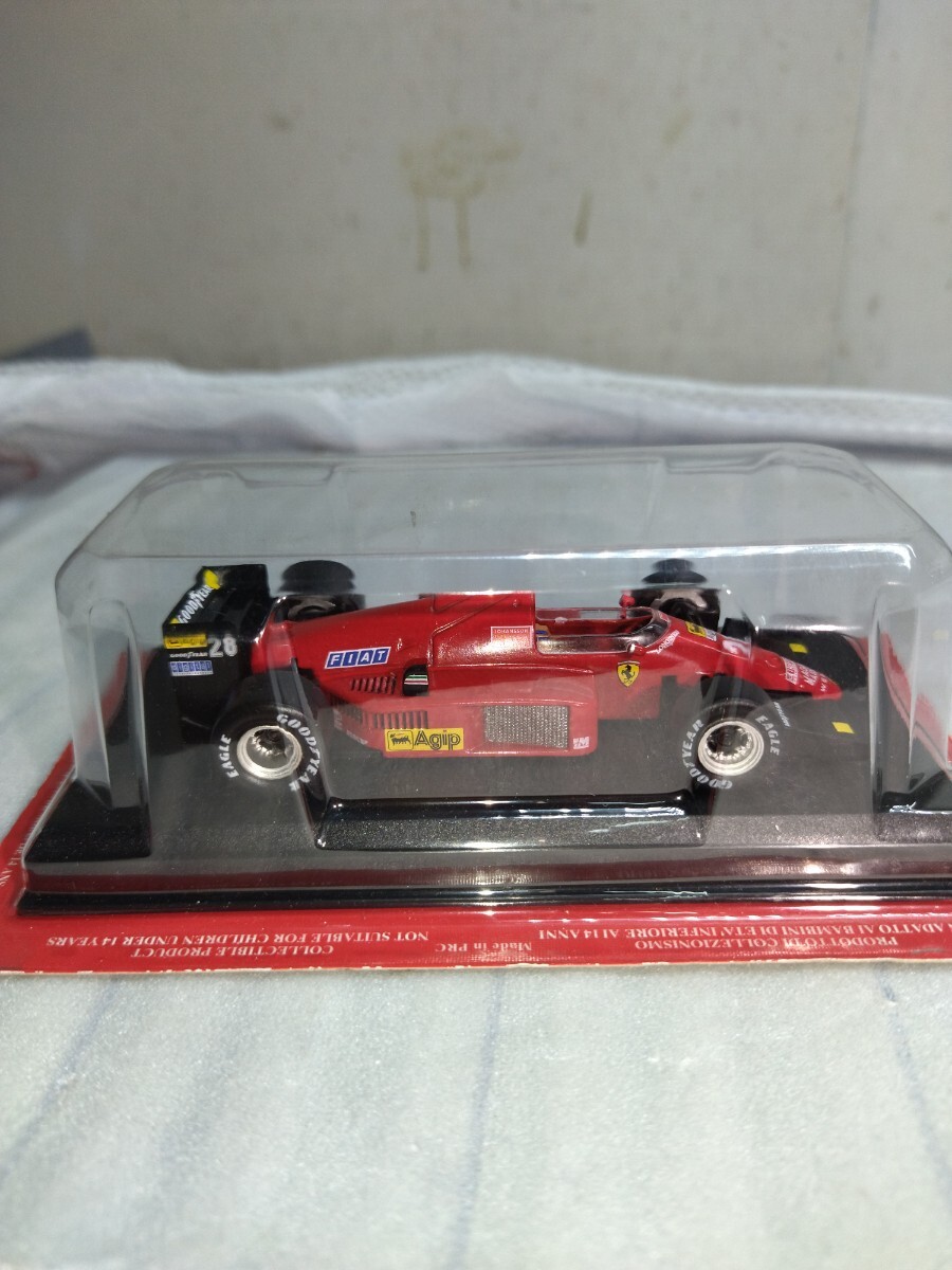 未開封 アシェット 公式フェラーリF1コレクション Ferrari F1-86 1986 Stefan Johansson 1/43スケール ミニカー 模型のみ_画像5