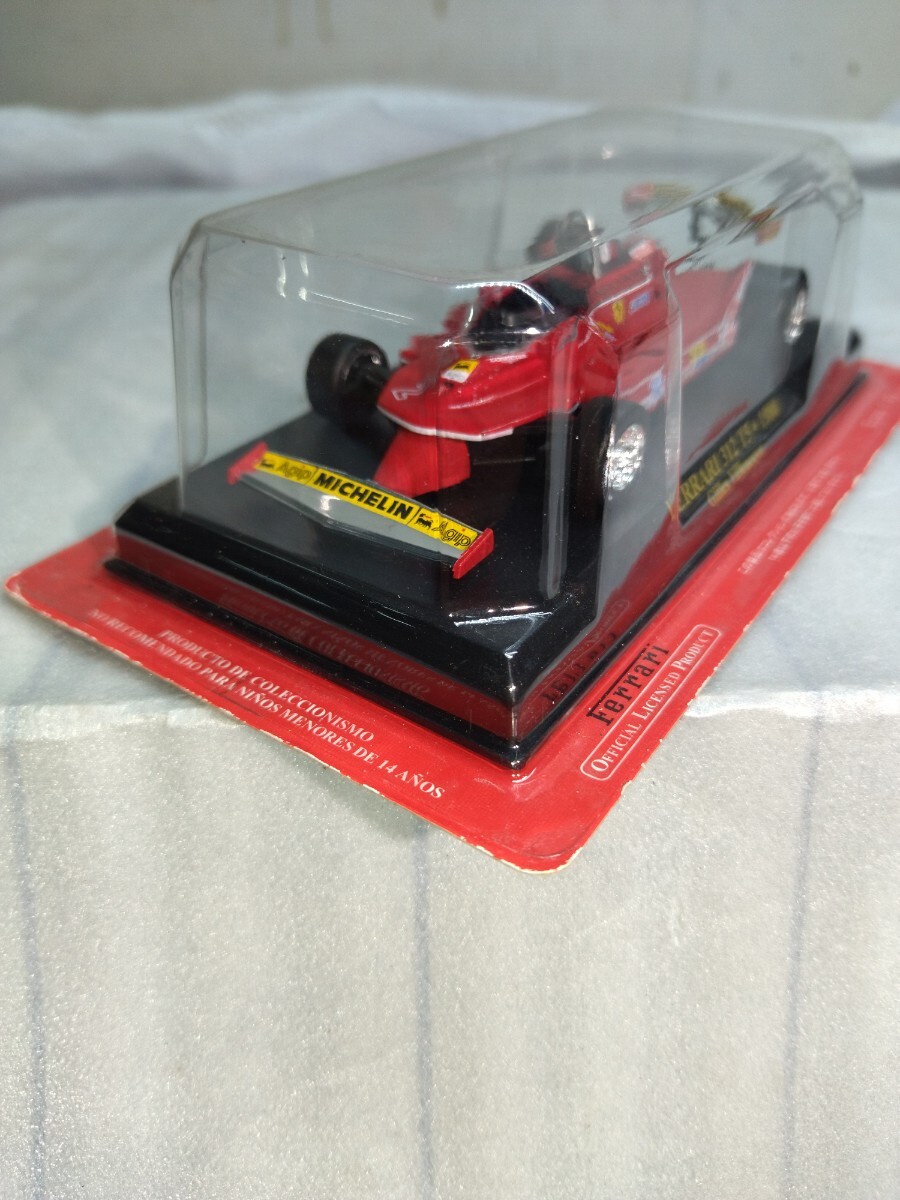 未開封 アシェット 公式フェラーリF1コレクション Ferrari 312 T5 1980 Gilles Villeneuve 1/43 FERRARI ビルヌーブ 模型のみ_画像9