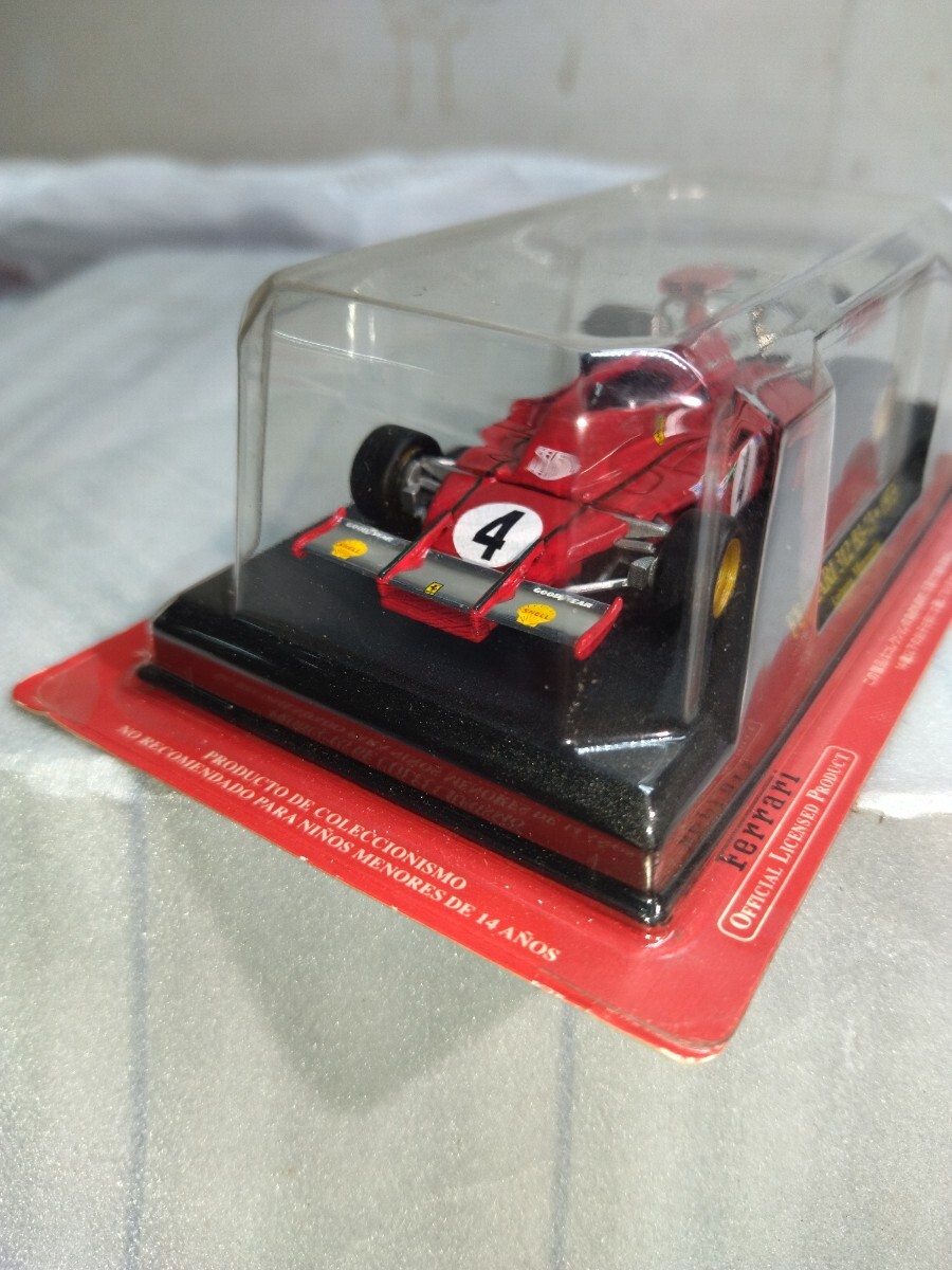 アシェット 公式フェラーリF1コレクション Ferrari 312 B3-73 1973 Arturo Merzario 1/43 模型のみ 未開封_画像9