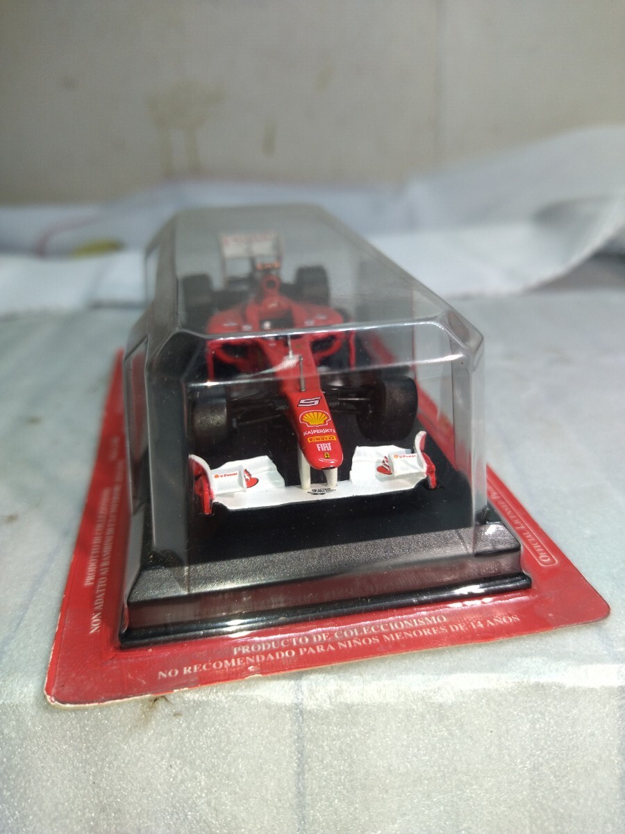 未開封 アシェット 公式フェラーリF1コレクション Ferrari 150 Italia Fernando Alonso 1/43 F.アロンソ 模型のみの画像4