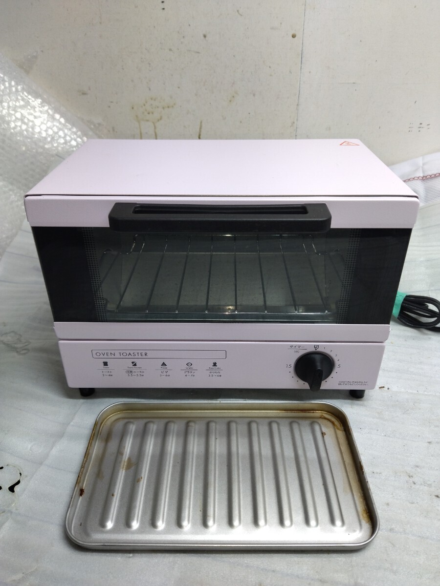 オリジナルベーシック オーブントースター SOT901BK-PK 2020年製 シィー・ネット 900Wの画像1