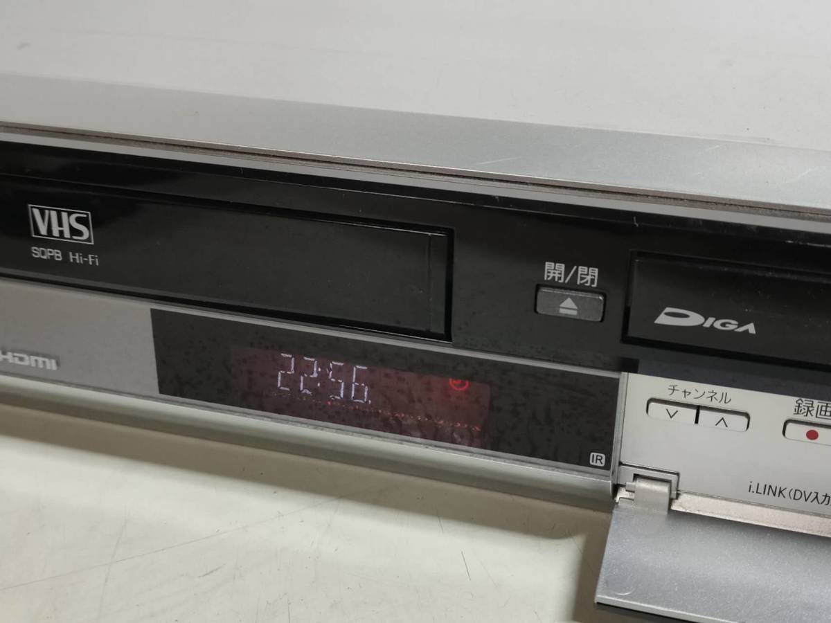 *Panasonic [DMR-XP20V]* HDD250GB VHS one body video deck,DVD recorder,* remote control HDMI attaching * operation goods 