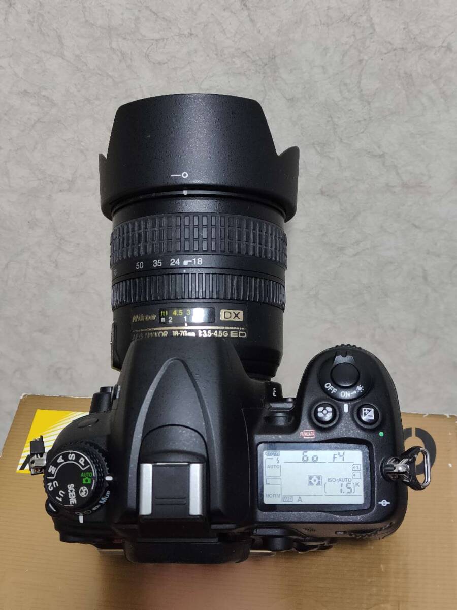 ニコン Nikon D7000 ボディ　一眼レフカメラ DX 18-70mm F=3.5-4.5G ED 《元箱付き》 動作品
