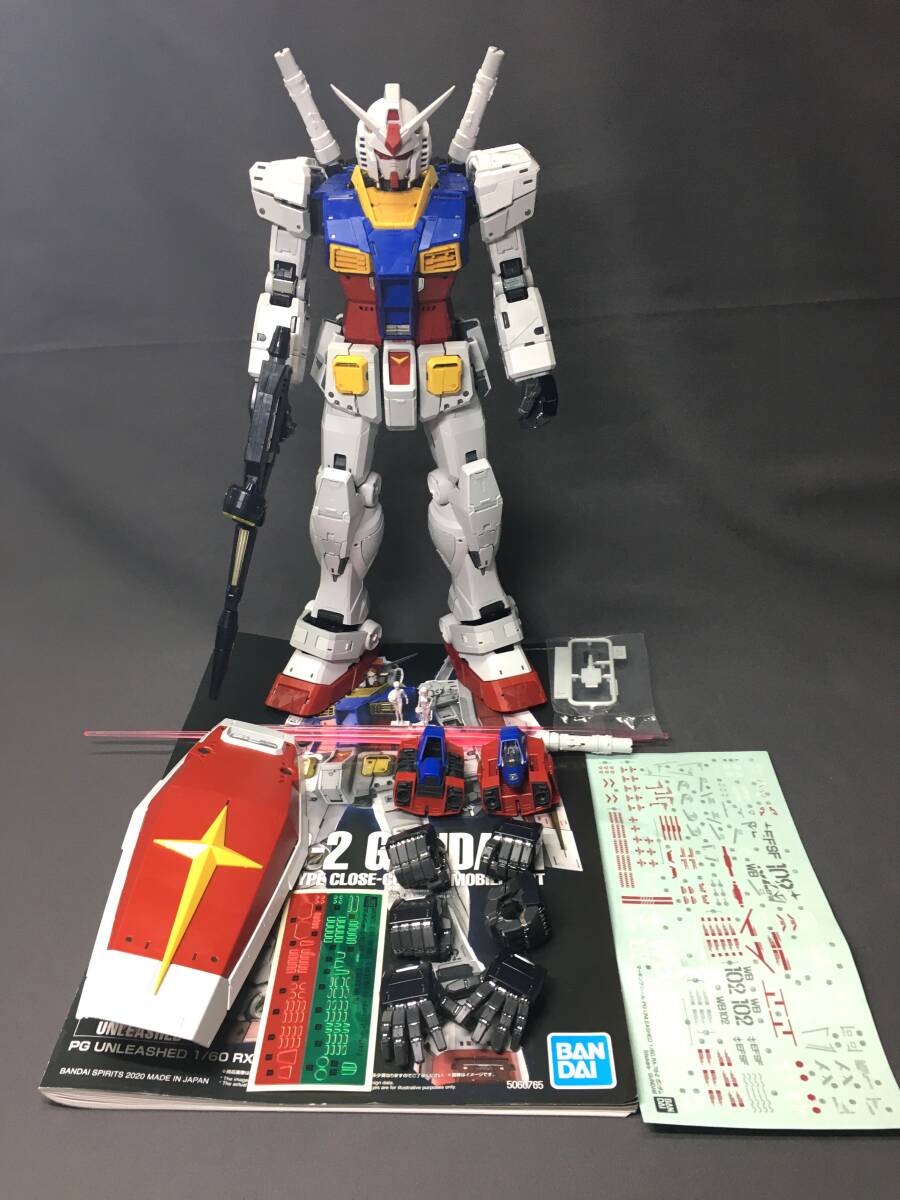 全高約30cm 1/60 PGU PG パーフェクトグレード ガンダム UNLEASHED アンリ―シュド 素組 完成品 PGガンダム ガンプラ ガンダム バンダイ_画像7