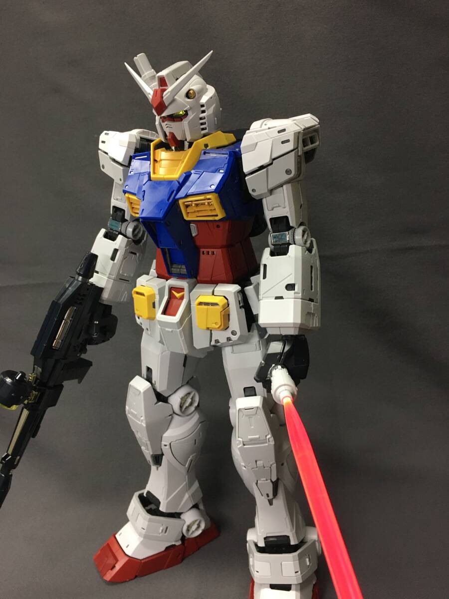 全高約30cm 1/60 PGU PG パーフェクトグレード ガンダム UNLEASHED アンリ―シュド 素組 完成品 PGガンダム ガンプラ ガンダム バンダイ_画像9