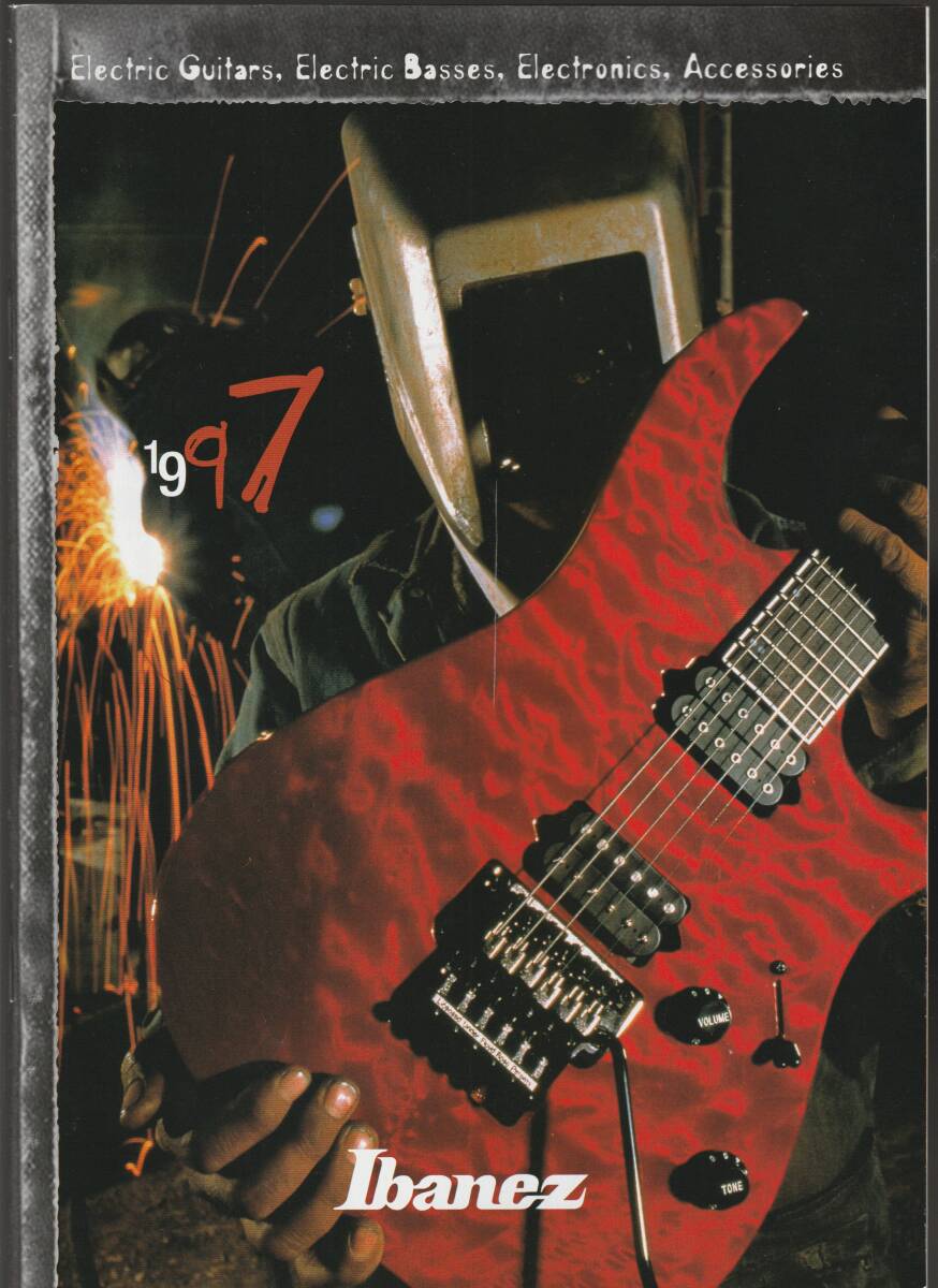 ●ギターカタログ Ibanez 1997 Electric Guitars, Basses, Electronics and Accessories 55ページ 美品中古の画像1