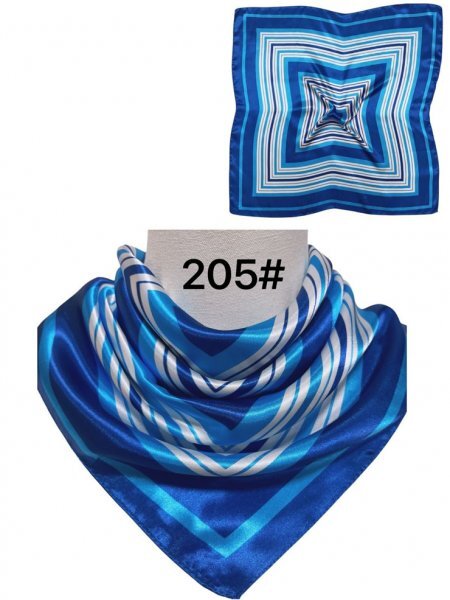 スカーフ シルク調 正方形 紫外線対策 首の日焼け対策 UV 対策 60×60cm コンパクト ストール 60角_画像1