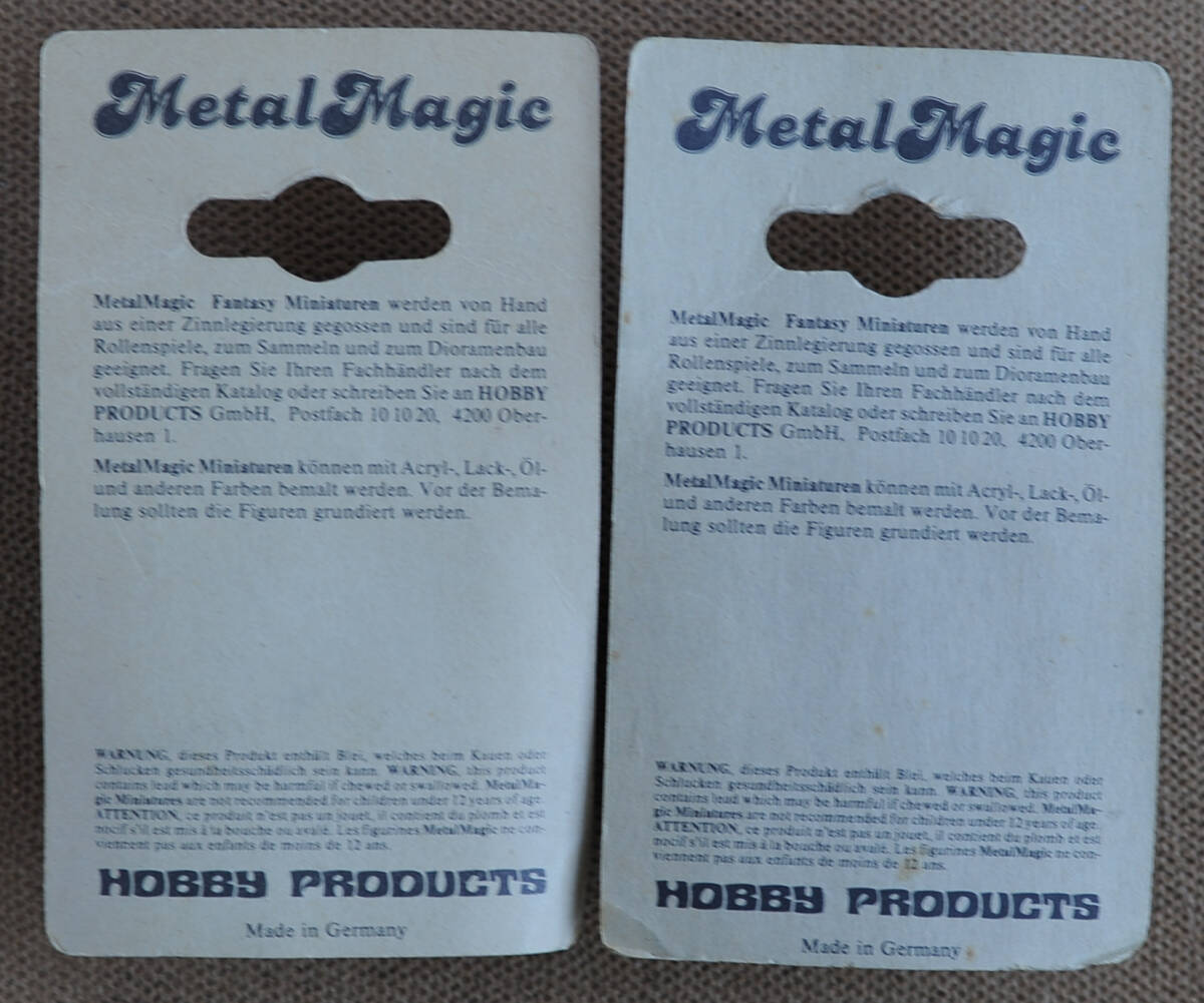 メタルフィギュア MetalMagic Fantasy C1021a/C1022b 2種セット_画像4