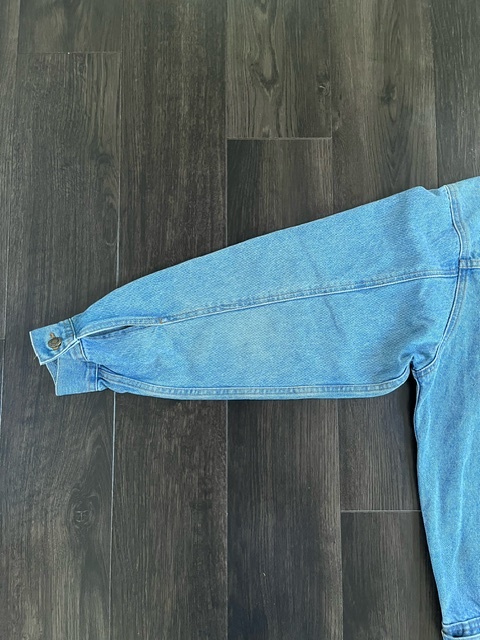 USED Wrangler ラングラーパッチトラッカーJKT デニム 42~44 70s 80s 90s 00s USA VINTAGE vintage ヴィンテージ ビンテージ の画像8