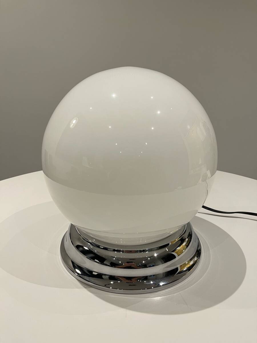 [18] стекло мяч лампа Vintage vintage Mid-century post современный мрамор 70s 80s Северная Европа 80 годы 90 годы Space Age 