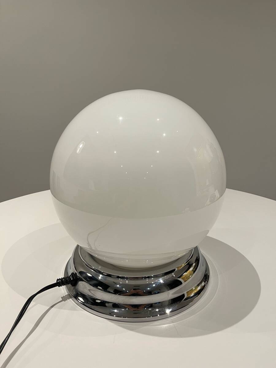 [18] стекло мяч лампа Vintage vintage Mid-century post современный мрамор 70s 80s Северная Европа 80 годы 90 годы Space Age 
