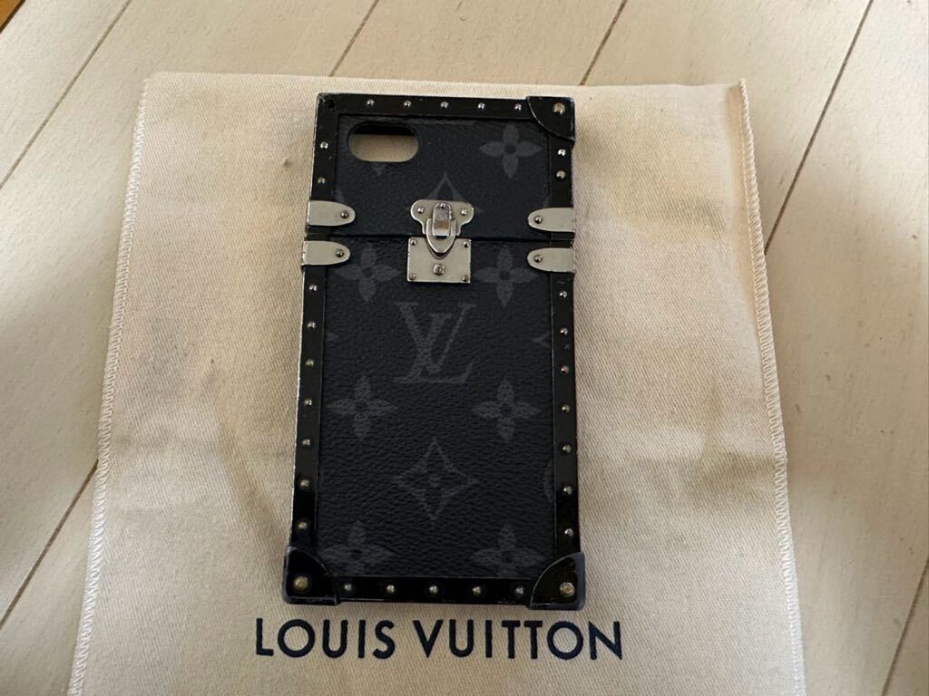 LOUIS VUITTON iPhone 7 SE アイトランク アイフォンケース ルイヴィトン_画像1